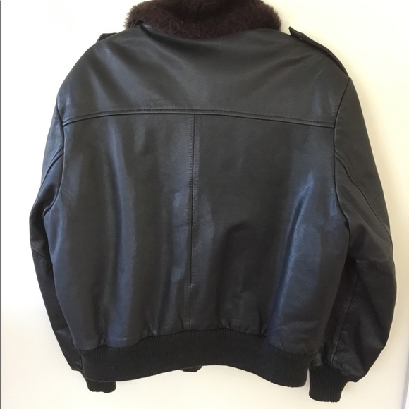 William Barry leather men’s bomber jacket.46 - Picture 2 of 5